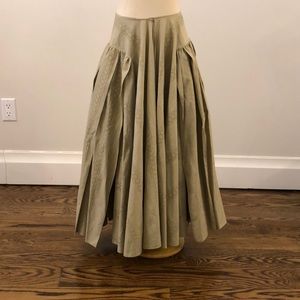 NWT ALAIA Midi Skirt Cotton/Lace Sz 40 Org$6,000